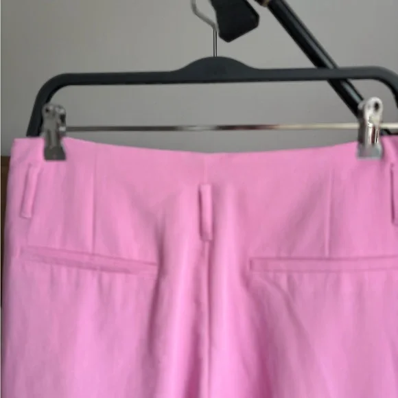 Zara Women's Wide Leg Pink Pants NEW - Picture 3 of 4